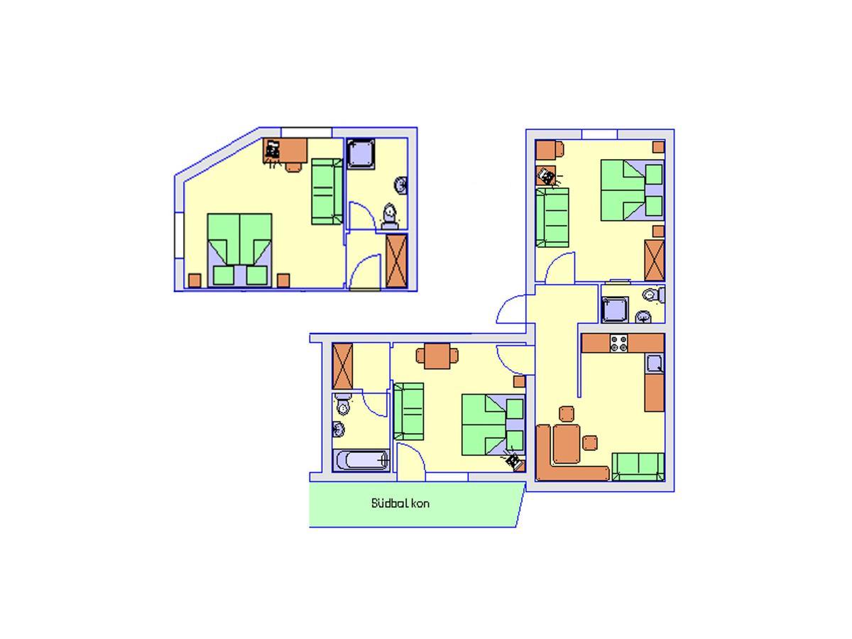 Hubertus Appartements Ischgl Eksteriør billede