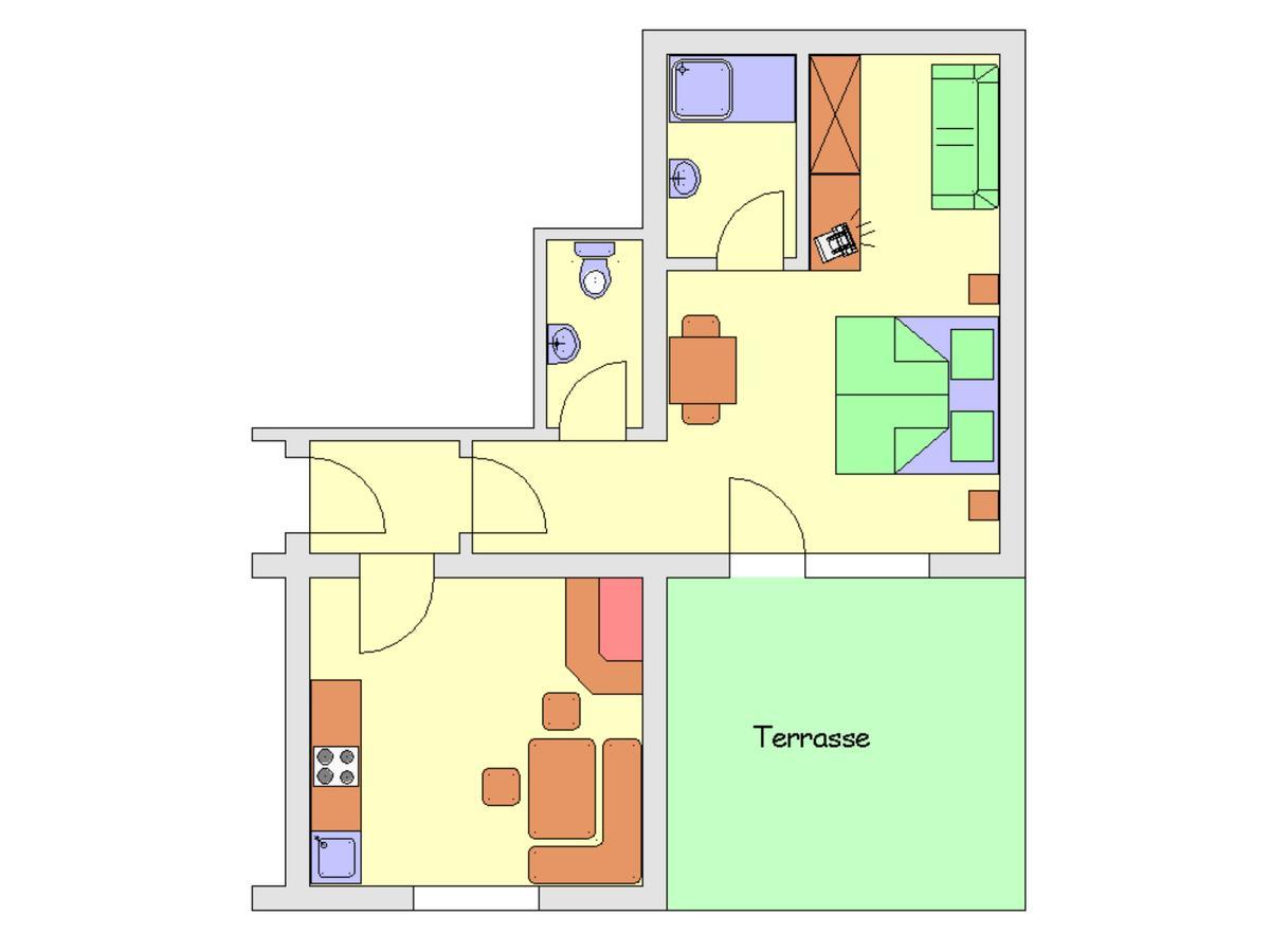 Hubertus Appartements Ischgl Eksteriør billede