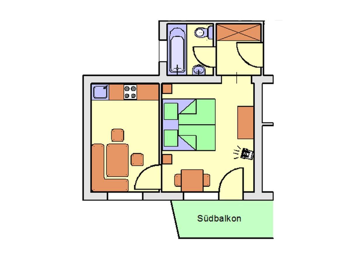 Hubertus Appartements Ischgl Eksteriør billede
